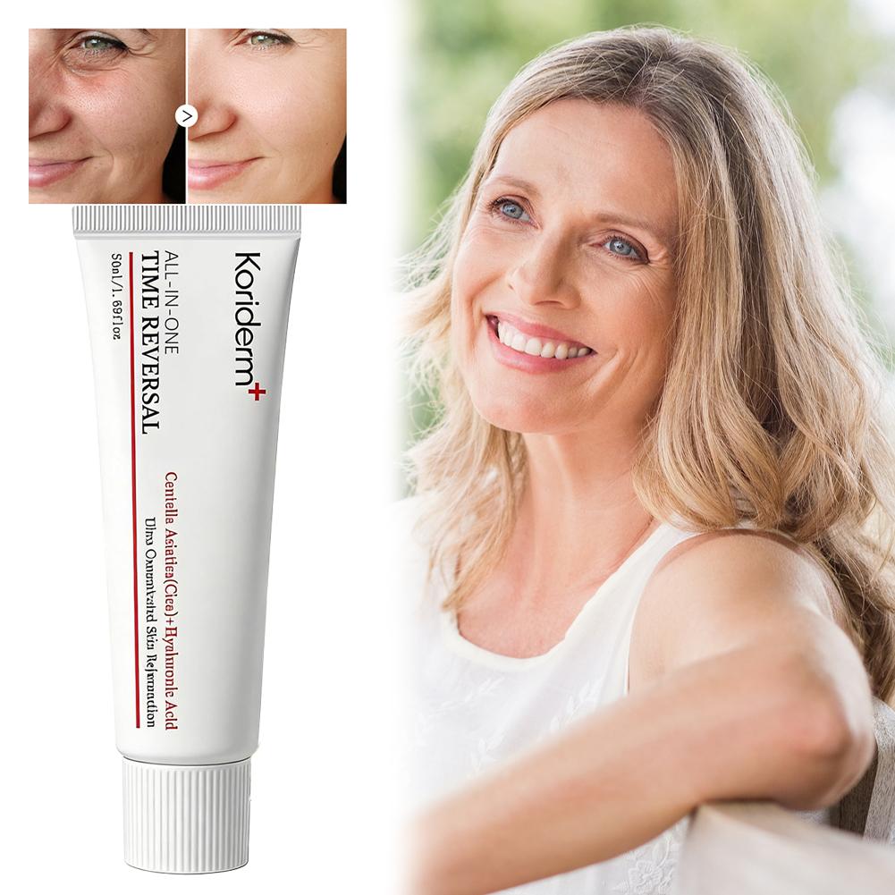 Anti-Aging Face Cream - Creme Coreano Original Koriderm+ All-in-One Time