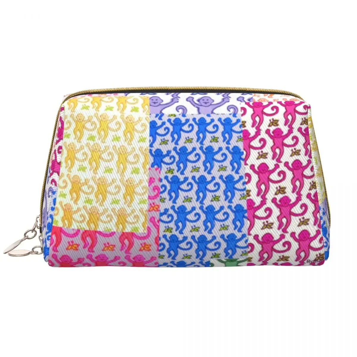 Beauty Makeup Kit Box - Personalizado preppy rolo macacos coelho viagem