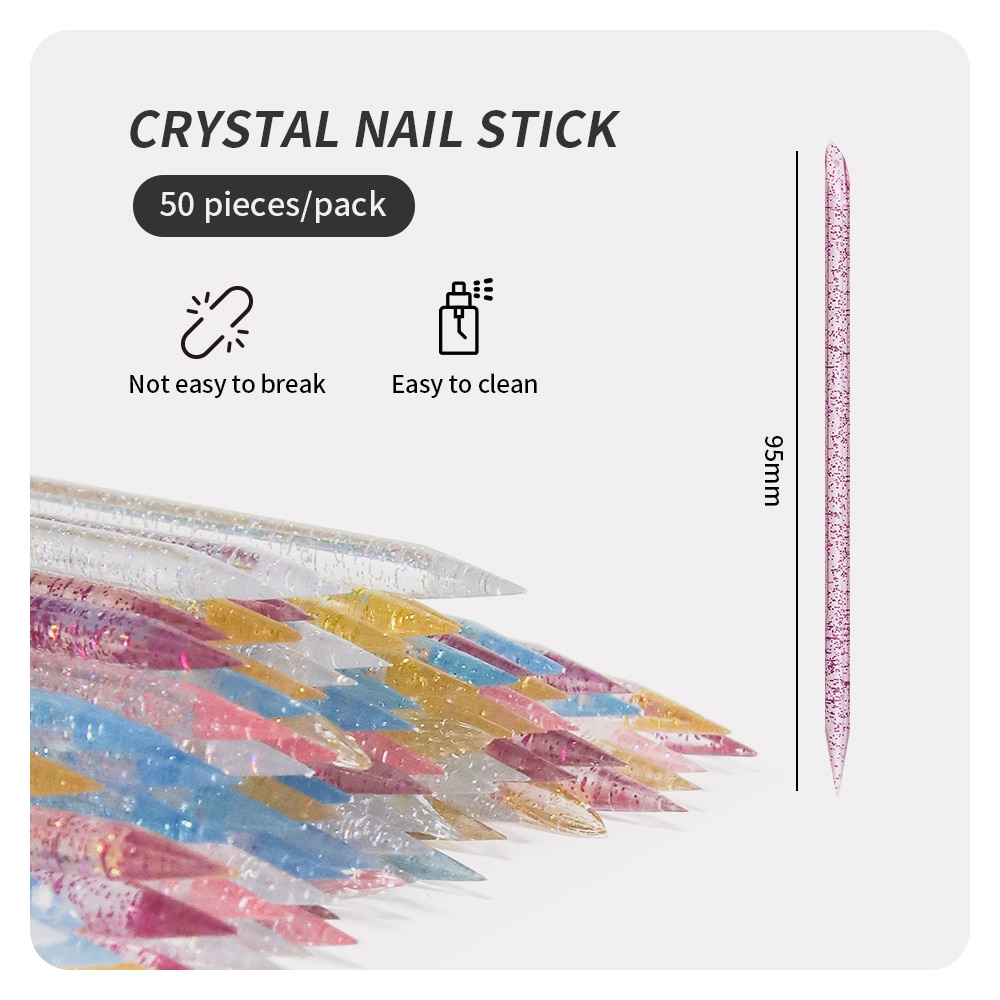 Contour Palette Stick - 50 pçs empurrador de cutícula do