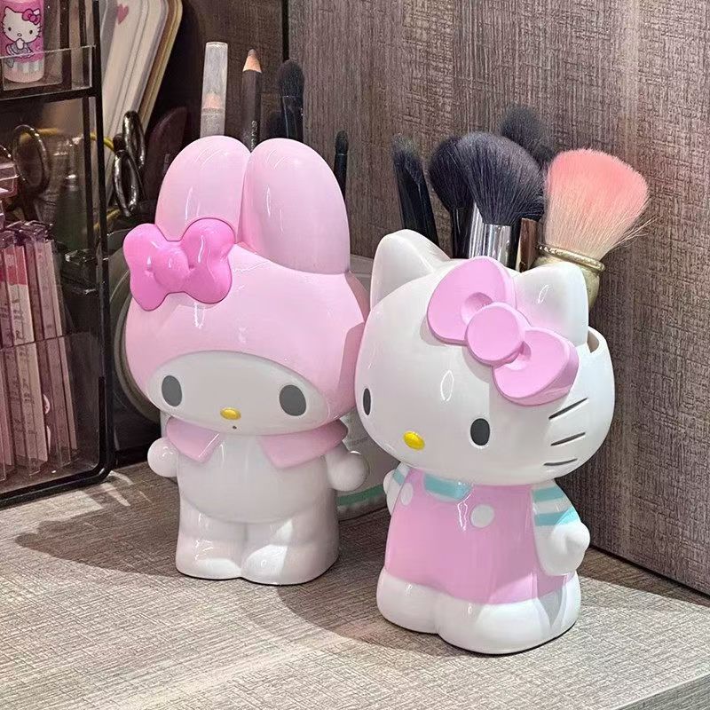 Beauty Makeup Fashion - Porta-Canetas Anime Hello Kitty Melody, Organizador