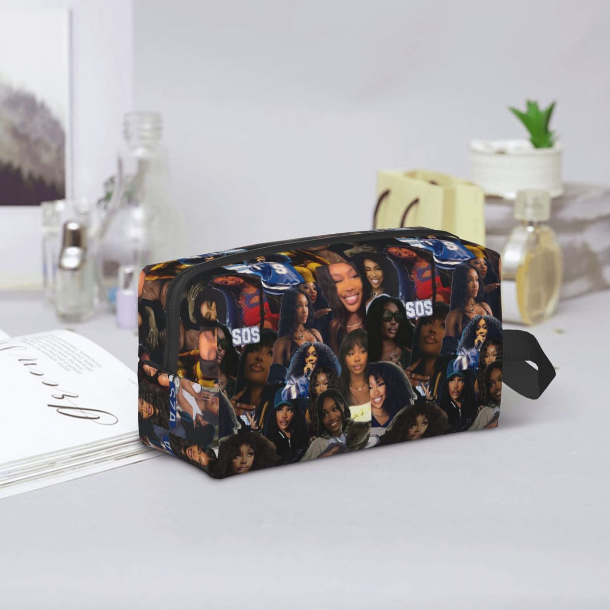 Beauty Makeup Songs - Bolsa de Maquiagem SZA Song Singer,