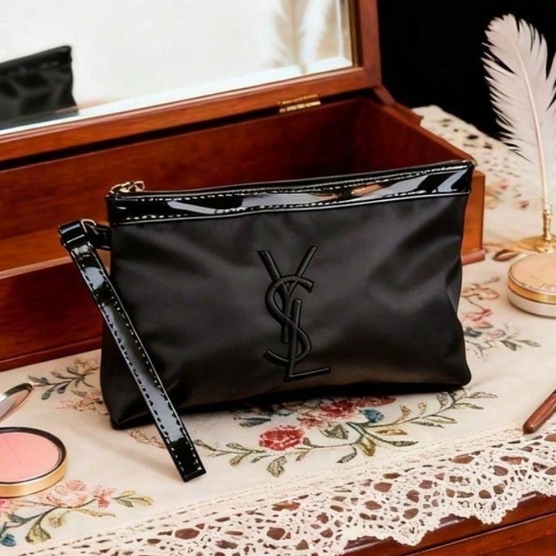 Ysl Beauty Makeup Bag - Bolsa de Cosméticos Clássica YSL para