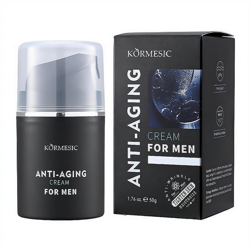 Anti-Aging Face Cream - Creme facial masculino anti-envelhecimento, creme hidratante,