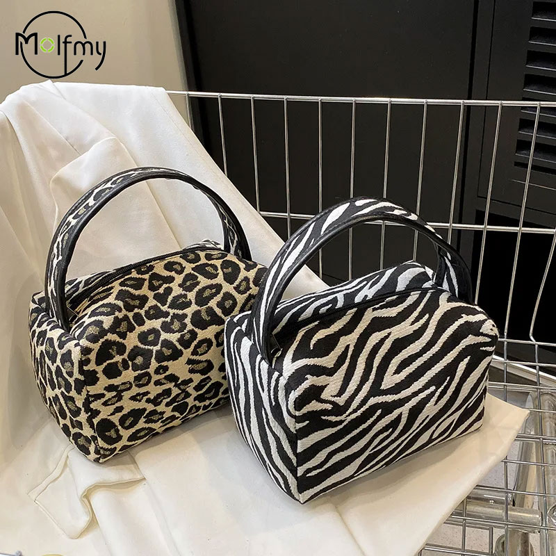 Ysl Beauty Makeup Bag - Bolsa de maquiagem leopardo luxuosa, grande