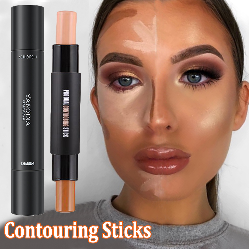 X Beauty Makeup - Vara De Contorno Facial, Corretivo, Duradoura,