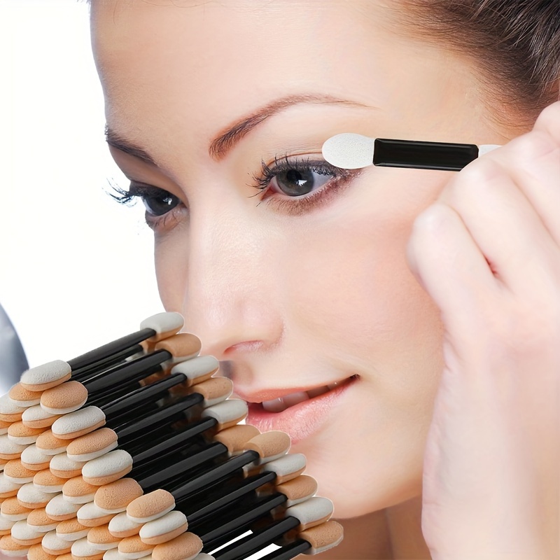 Beauty Makeup Fashion - Aplicador de sombra descartável, 5/10 peças,