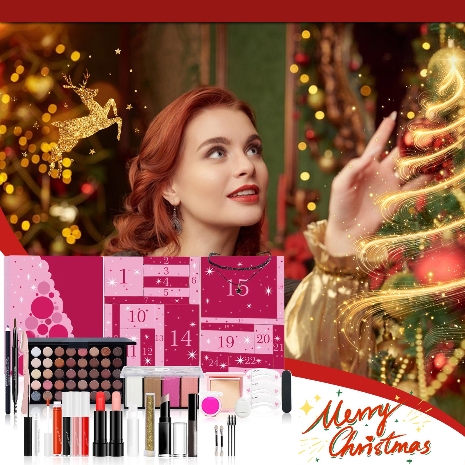 Meninas maquiagem calendário d - Makeup Beauty House avaliação e preço