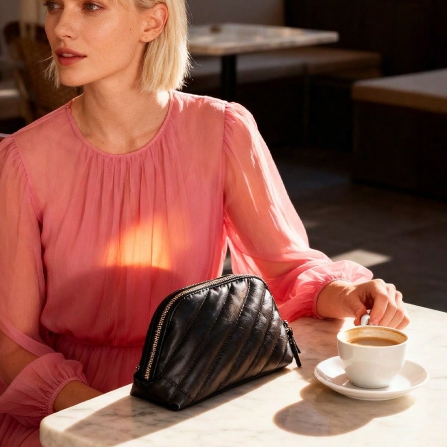 Bolsa de Cosméticos YSL Edição - Ysl Beauty Makeup Bag avaliação e preço