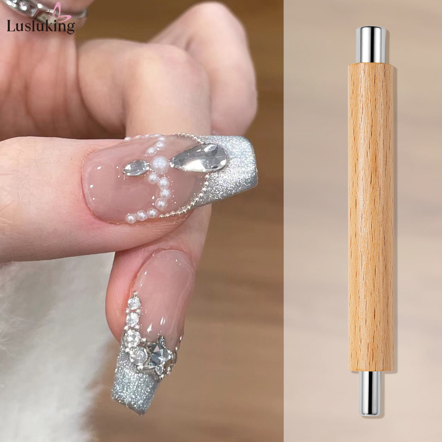 1pc arte do prego vara magnéti - Contour Palette Stick avaliação e preço