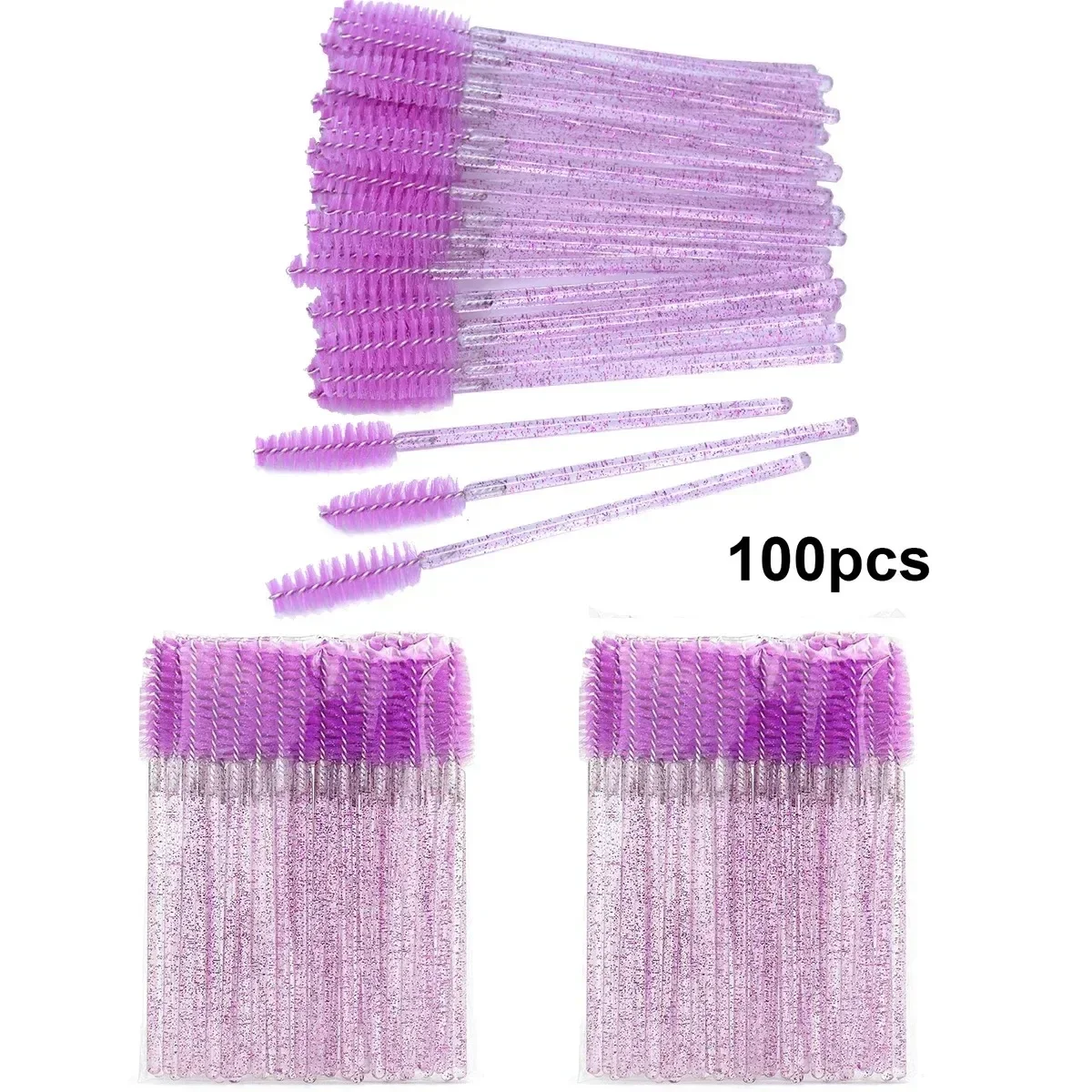 Atacado 100 pçs escovas de cíl - Beauty Makeup Wholesale avaliação e preço