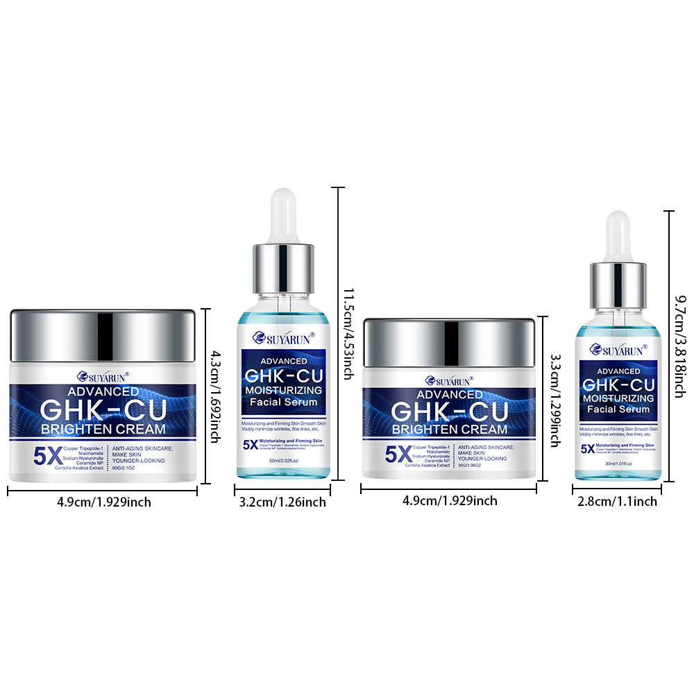 Creme e Sérum SUYARUN GHK-CU - - Anti-Aging Face Cream avaliação e preço