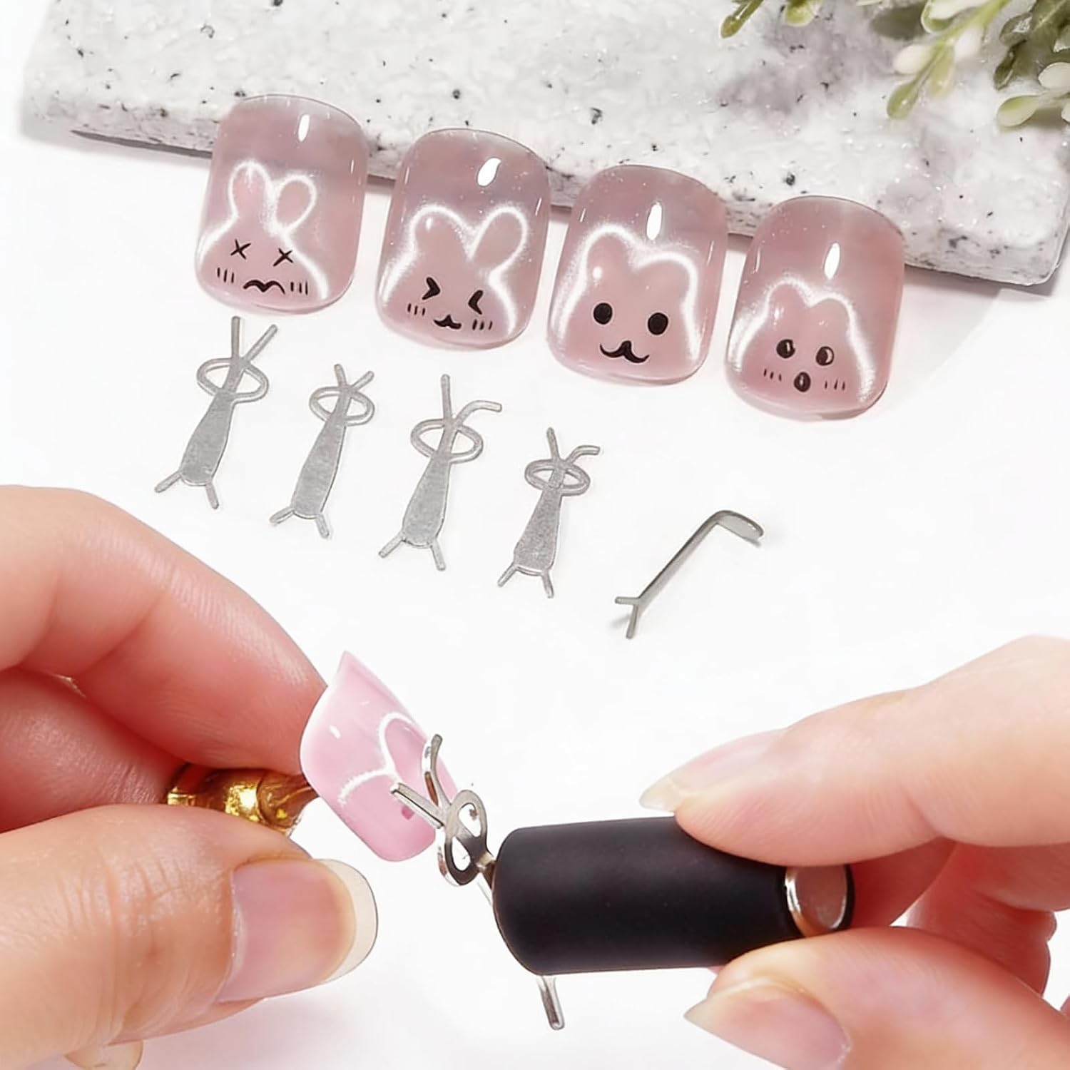 Conjunto de 10 Ímãs para Unhas - Contour Palette Stick avaliação e preço