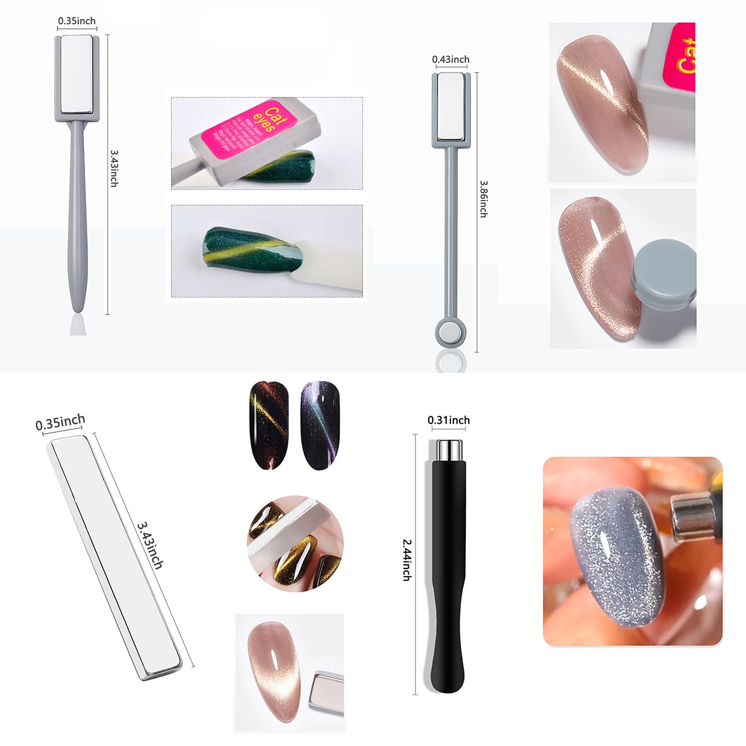 Conjunto de 10 Peças de Ímãs O - Contour Palette Stick avaliação e preço