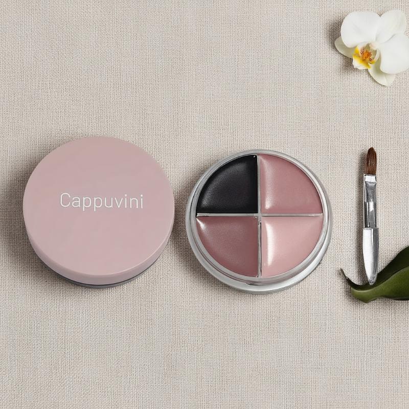 Paleta Cappuvini com 4 cores,  - Beauty Makeup Eyeshadow Palette avaliação e preço