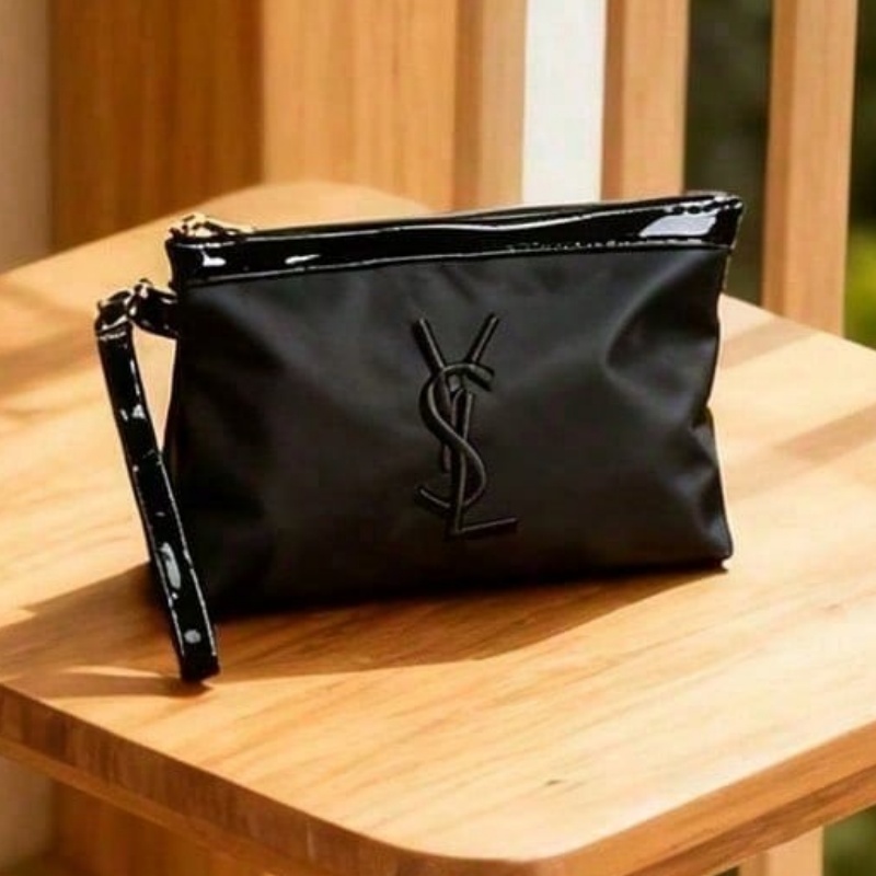 Bolsa Cosmética Clássica YSL p - Ysl Beauty Makeup Bag avaliação e preço