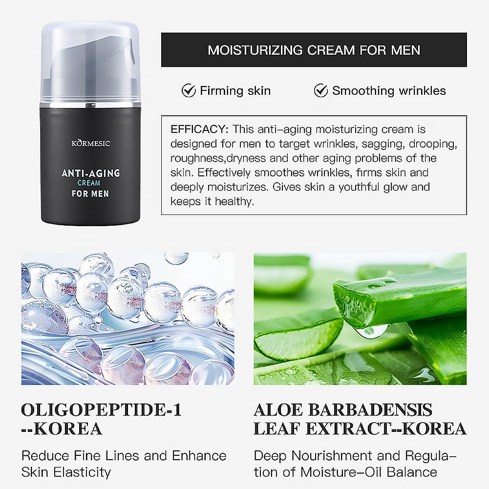 Creme facial masculino anti-en - Anti-Aging Face Cream avaliação e preço