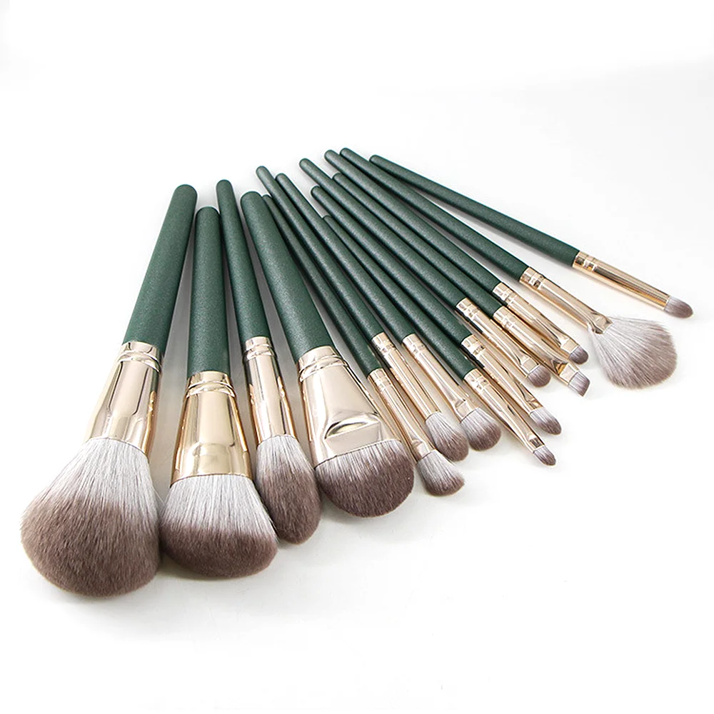 14 pçs pincéis de maquiagem ma - Huda Beauty Makeup Brush Set avaliação e preço