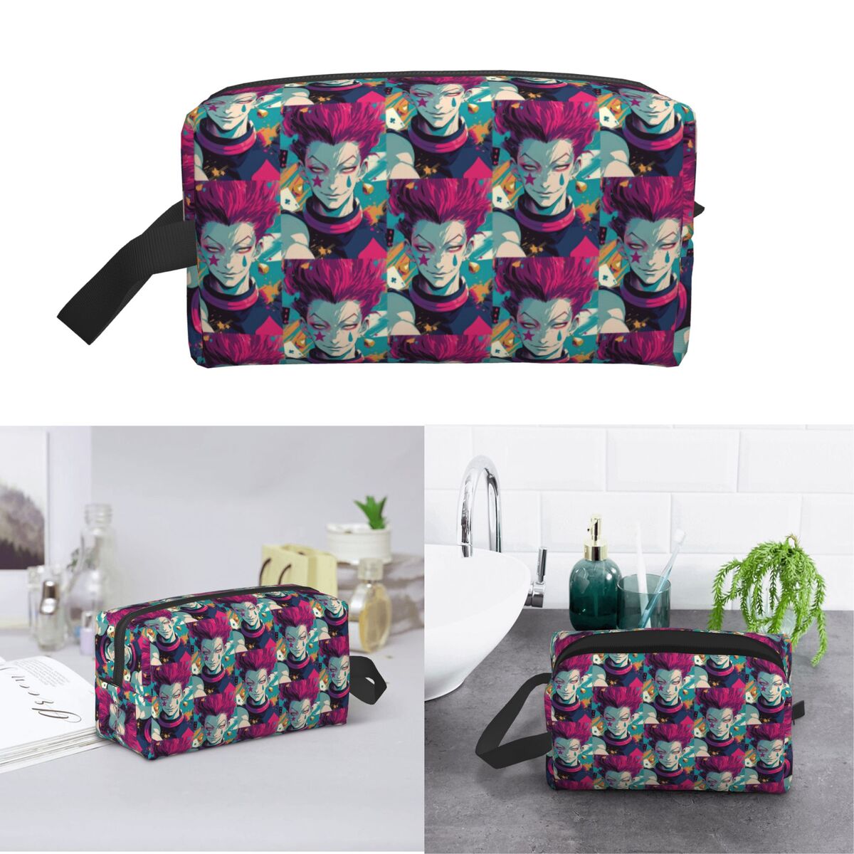 Bolsa de Maquiagem Anime Hisok - X Beauty Makeup avaliação e preço