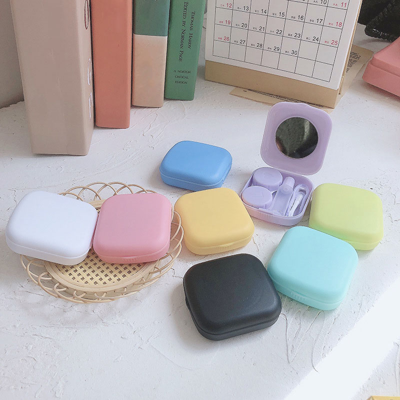 Mini Contact Lens Pocket Case, - Beauty Makeup Kit Box avaliação e preço