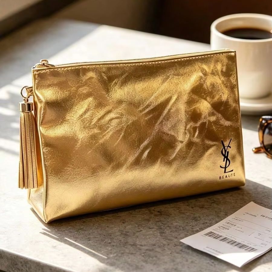 Bolsa de Cosméticos YSL Beaute - Ysl Beauty Makeup Bag avaliação e preço